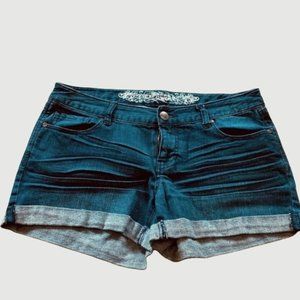 Express Denim Shorts, size 8